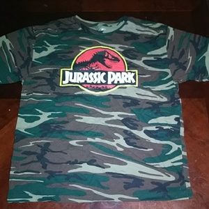 Jurassic Park Camo Tee